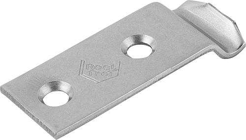Gegenhaken für Spannverschlüsse Edelstahl mit S...