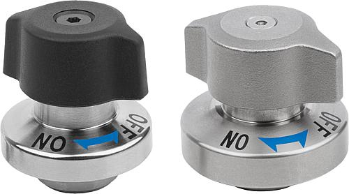 Drehspannverschlüsse Edelstahl mit Drehbetätigu...