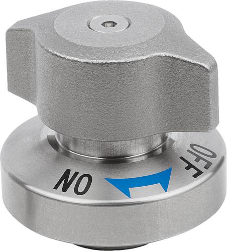 Drehspannverschlüsse Edelstahl mit Drehbetätigu...