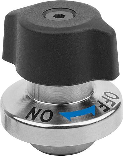 Drehspannverschlüsse Edelstahl mit Drehbetätigu...