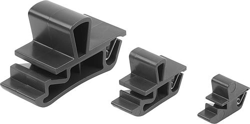 Schnappverschlüsse Kunststoff mit Griff, einra...