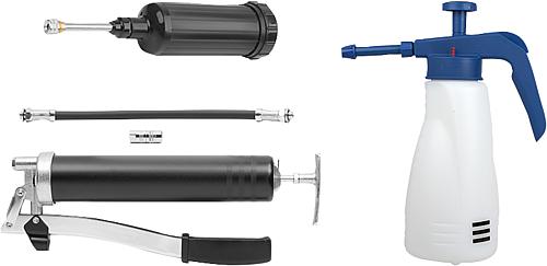 Dosiergeräte und Schmierpressen