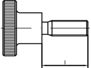 DIN 464 Messing M 4 x 12 Ms VE=S