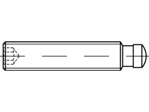 DIN 6332 5.8 IS M 16 x 65 brüniert brün VE=S