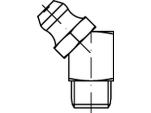 DIN 71412 5.8 BM 6 x 1 SW 9 galv. verzinkt gal Zn VE=S
