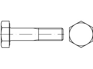 EN 14399 -4 10.9 M 16 x 85 Sechskantschrauben, K1, -AF- VE=S