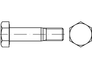 EN 14399 -8 10.9 M 30 x 85 tZn, K1, ohne Zubehör -AF- tZn VE=S