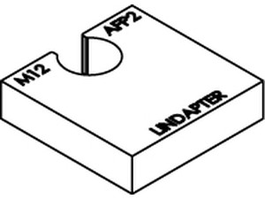 ART 82044 LINDAPTER St. AF M 16 P2 Scheiben, feuerverzinkt VE=S