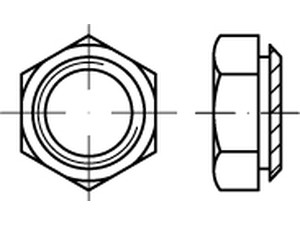 ART 88106 Setzmuttern A 1/A 2 M 3 / 0,9 A 1/A 2 VE=S