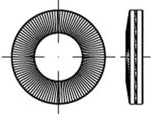ART 88132 Nord-Lock X-series Scheiben NLX8sp( 8,4 x 16,6x 2,3) flZnnc flZn VE=S