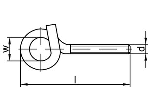 ART 88145 Starke Deckenhaken Typ 18E Stahl M 10 x 140 gal Zn gal Zn VE=S