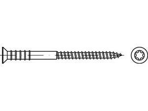 ART 88515 FISCHER-Justierschraube JUSS St. verzinkt JUSS 6 x 70/T25 VE=S