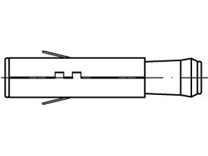 ART 88530 FISCHER-Schwerlastdübel St./gal Zn, SL M 16 VE=S