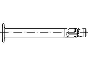 ART 88546 FISCHER-Nagelanker m. Nagelkopf FNA II 6 x 30/ 5 VE=S