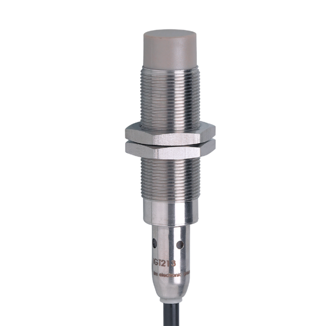 IGT213: Induktiver Sensor; M18 x 1 / L = 81 mm; Schaltabstand 12 mm nicht bündig