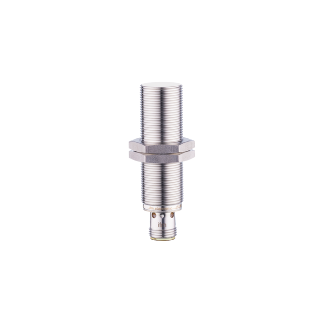 IG5744: Induktiver Sensor; M18 x 1 / L = 65 mm; Schaltabstand 5 mm bündig einbau