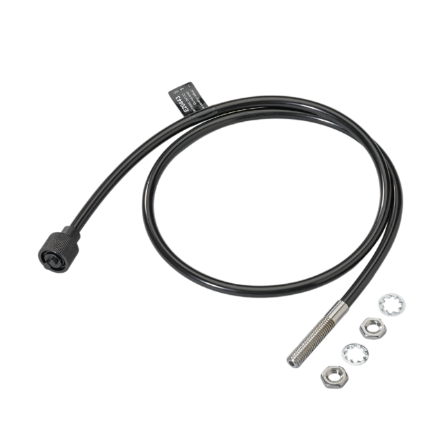 E20443: Reflexlichttaster; Tastkopfgewinde M6; Gesamtlänge 600 mm; Umgebungstemp