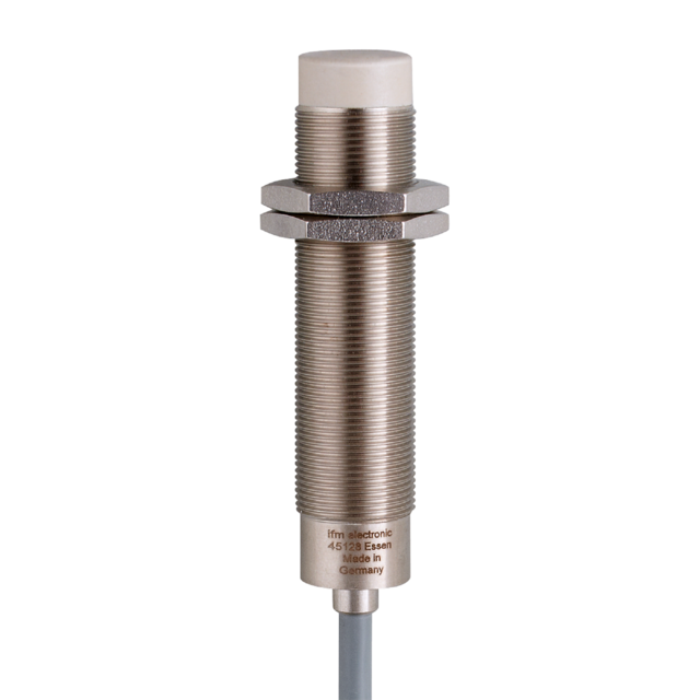 IG6119: Induktiver Sensor; M18 x 1 / L = 77 mm; Schaltabstand 8 mm nicht bündig