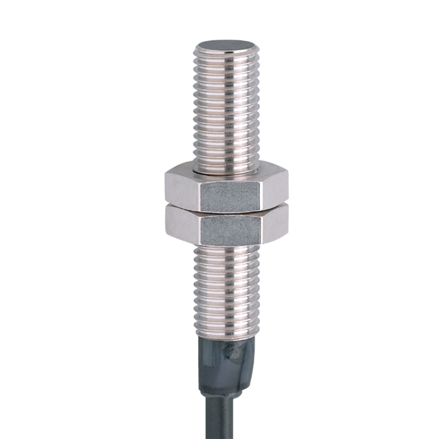 IE9203: Induktiver Sensor; M8 x 1 / L = 42 mm; Schaltabstand 2 mm bündig einbaub