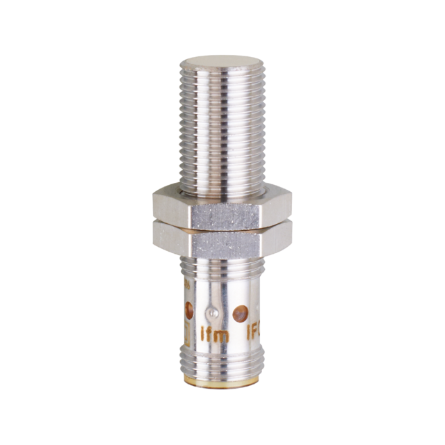 IF5815: Induktiver Sensor; M12 x 1 / L = 45 mm; Schaltabstand 2 mm bündig einbau
