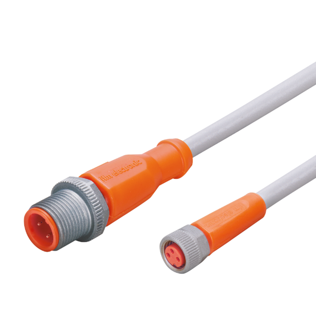 EVW076: Verbindungskabel; Betriebsspannung < 50 V AC; 0,3 m; PUR; IP 65; IP 67;
