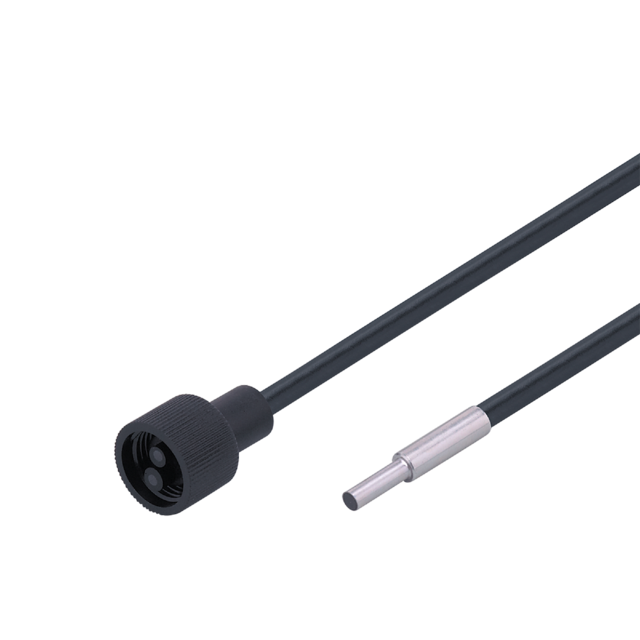 E20052: Reflexlichttaster; Tastkopfdurchmesser 3 mm; Gesamtlänge 600 mm; Umgebun