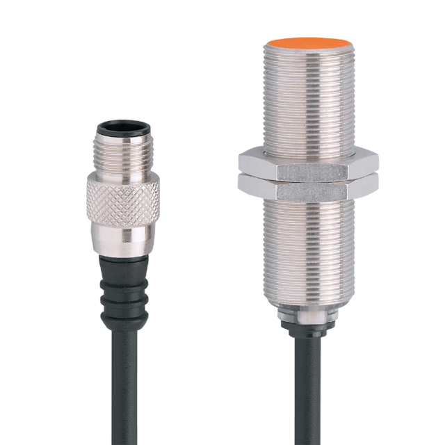 IG9984: Induktiver Sensor; M18 x 1 / L = 58 mm; Schaltabstand 5 mm bündig einbau