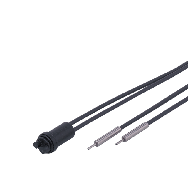 E20061: Einweglichtschranke; Tastkopfdurchmesser 1 mm; Gesamtlänge 600 mm; Umgeb