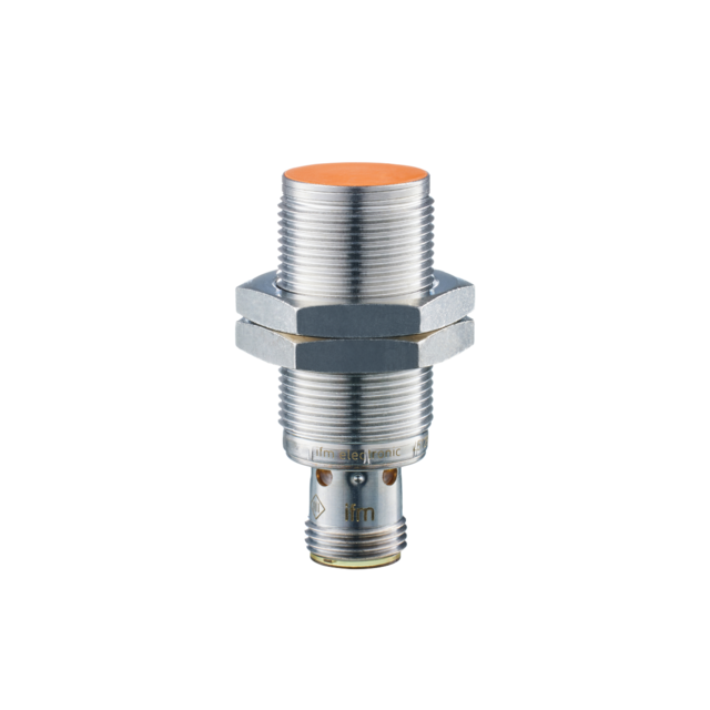 IGS340: Induktiver Sensor; M18 x 1 / L = 45 mm; Schaltabstand 10 mm quasibündig;