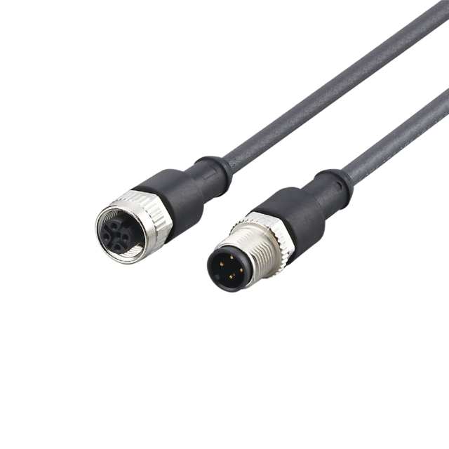 E12332: Verbindungskabel; Betriebsspannung < 50 V AC; 15 m; PUR; IP 68; Silikonf