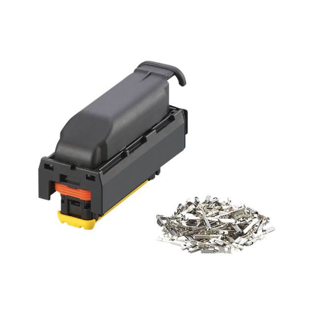 EC0701: Konfektionierbarer AMP-Anschlussstecker; 89,5 x 33,4 x 47,3 mm; Zulassun