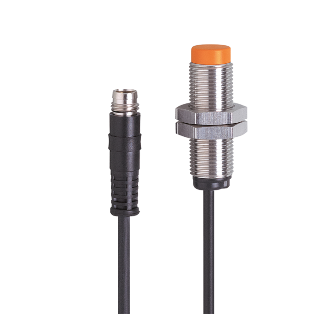IF5913: Induktiver Sensor; M12 x 1 / L = 38 mm; Schaltabstand 5,5 mm nicht bündi