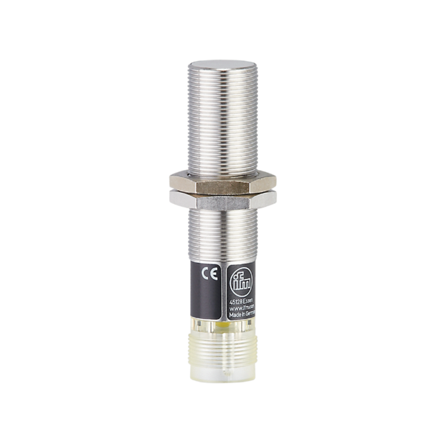 IG0231: Induktiver Sensor; M18 x 1 / L = 81 mm; Schaltabstand 5 mm bündig einbau