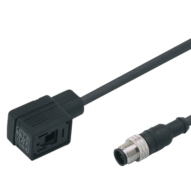 E11431: Verbindungskabel; Betriebsspannung < 24 V AC; 0,3 m; PUR; Gehäusewerksto