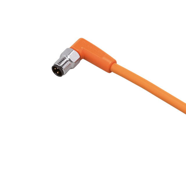 EVT218: Anschlusskabel mit Stecker; Betriebsspannung < 50 V AC; 2 m; PVC; IP 65;