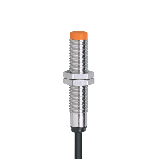 IF5804: Induktiver Sensor; M12 x 1 / L = 62 mm; Schaltabstand 4 mm nicht bündig