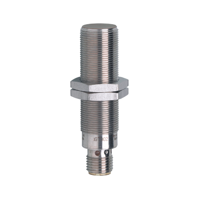 IGT002: Induktiver Sensor; M18 x 1 / L = 70 mm; Schaltabstand 5 mm bündig einbau