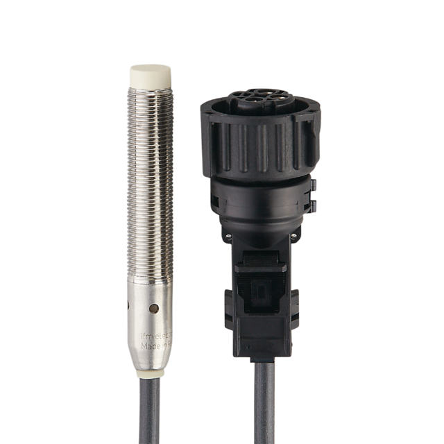 IFM221: Induktiver Sensor; M12 x 1 / L = 79 mm; Schaltabstand 7 mm nicht bündig