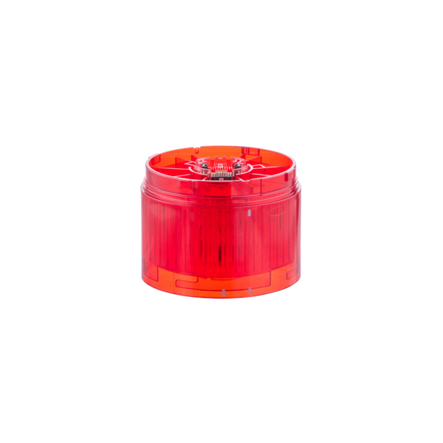 DV3002: LED-Segment; Ø 70 / L = 50,3 mm; LED-Segment: 1 x 4 LED rot; IP 65