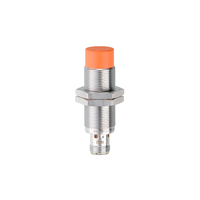 IG6084: Induktiver Sensor; M18 x 1 / L = 60 mm; Messbereich 0,8...8 mm; Analogau