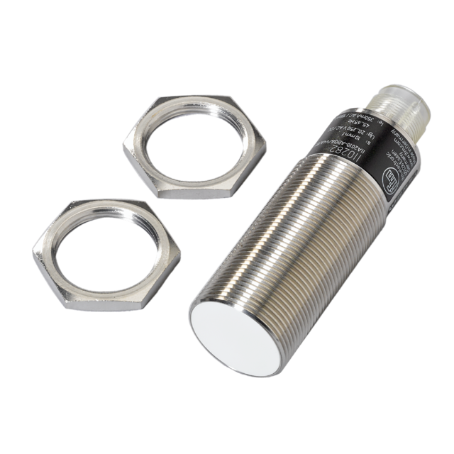II0282: Induktiver Sensor; M30 x 1,5 / L = 96 mm; Schaltabstand 10 mm bündig ein
