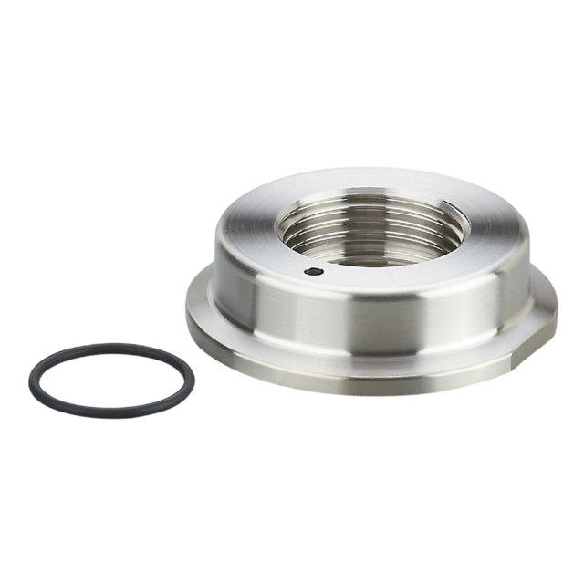 E33308: Prozessadapter Clamp DIN 11864; Sensorikanschluss G 1 Innengewinde Asept