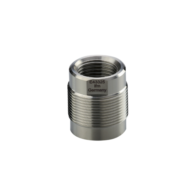 E43325: Einschraubadapter für Prozesssensoren; M30 mm; Sensorikanschluss G 1/2 D
