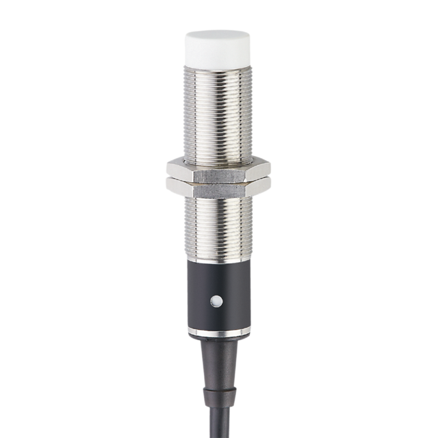 IG0012: Induktiver Sensor; M18 x 1 / L = 80 mm; Schaltabstand 8 mm nicht bündig