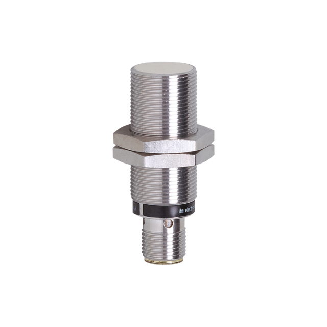 IG0402: Induktiver Sensor; M18 x 1 / L = 53 mm; Schaltabstand 8 mm bündig einbau