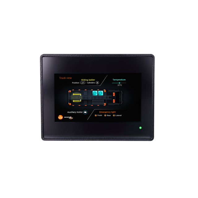 CR1143: Prozess- und Dialoggerät; Farbdisplay mit Touch-Funktion; 4,3"; Displaya