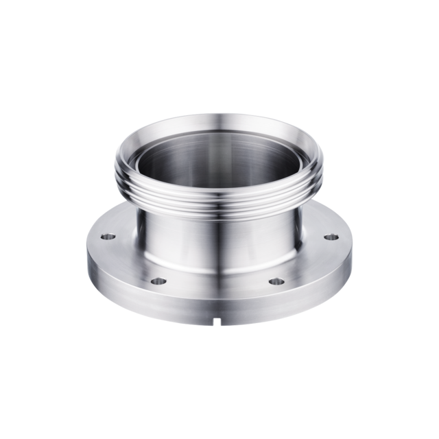 E40508: Prozessadapter Milchrohrverschraubung DIN11851; Ø 228 / L = 97,9 mm; Sen