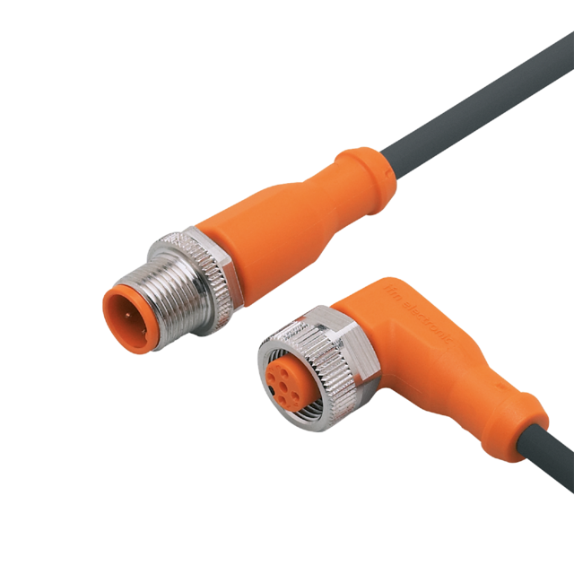 EVC063: Verbindungskabel; Betriebsspannung < 60 V AC; 2 m; PUR; IP 65; IP 67; IP