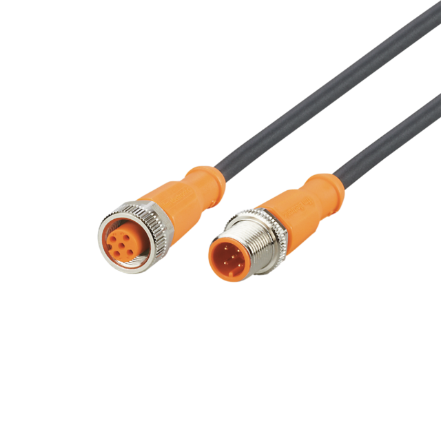 EVCA09: Verbindungskabel; Betriebsspannung < 60 V AC; 0,3 m; PUR; IP 65; IP 67;