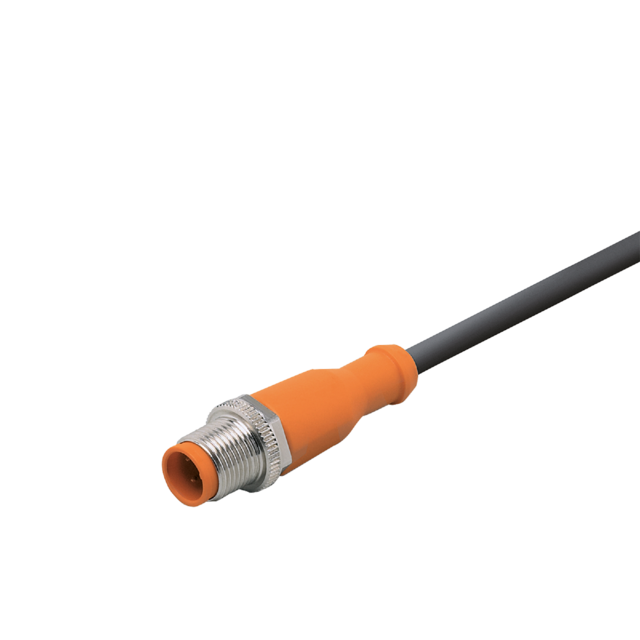 EVC183: Anschlusskabel mit Stecker; Betriebsspannung < 250 V AC; 2 m; PUR; IP 65